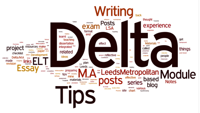 M.A. ELT/Delta - the Delta corner