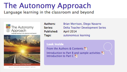 Screenshot from Delta Publishing site