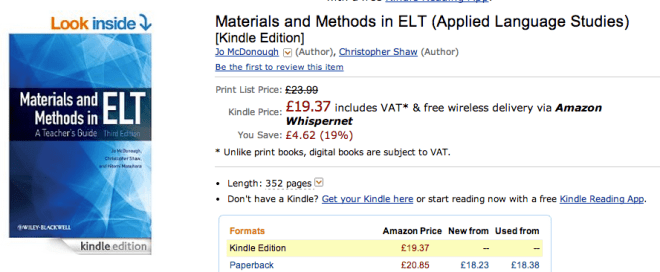 Screenshot from Amazon