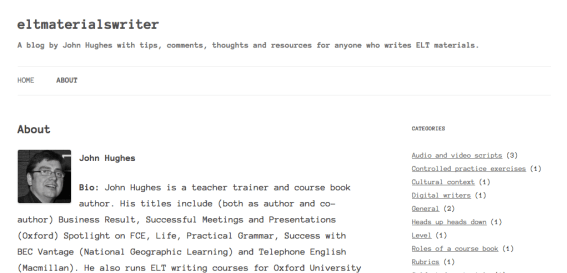 Screenshot: ELT Materials Writer