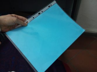 Home-made mini-whiteboard!