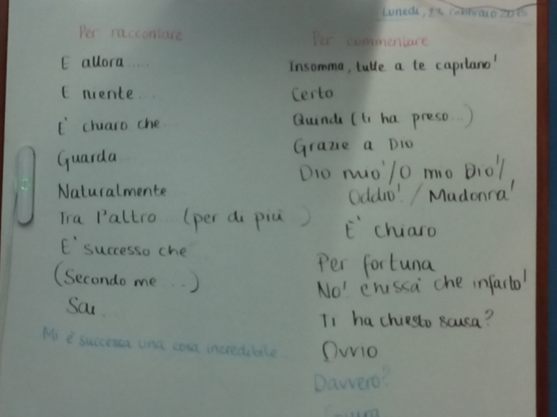 Lots of useful language!