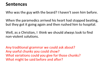 Things to think about